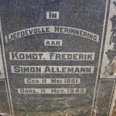 ALLEMAN  Frederik Simon 1861-1943