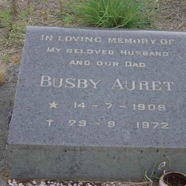 AURET Busby 1908-1972
