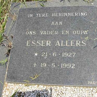 ALLERS Esser 1927-1992