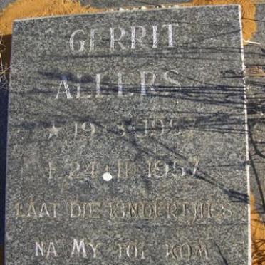 ALLERS Gerrit 1957-1957