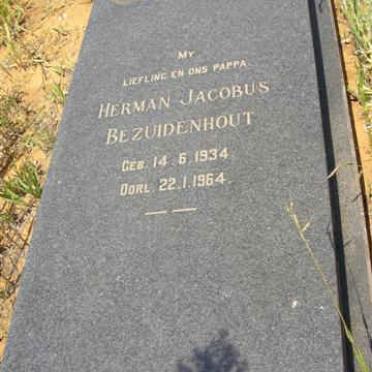 BEZUIDENHOUT Herman Jacobus 1934-1964