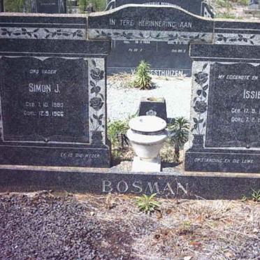 BOSMAN Simon J. 1880-1966 &amp; Issie 1886-195?