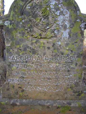 BURSEY Archibald -1911