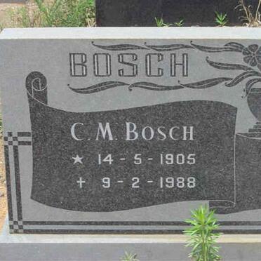 BOSCH C.M. 1905-1988