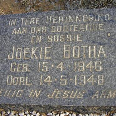 BOTHA Joekie 1946-1948