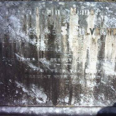 CULVERWELL Catherine S. -1930