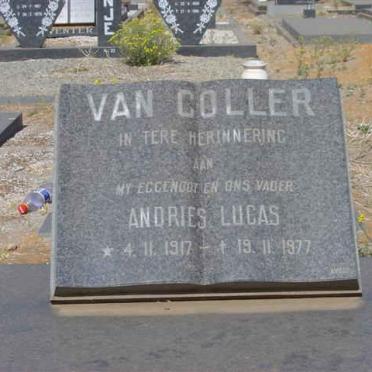 COLLER Andries Lucas, van 1917-1977