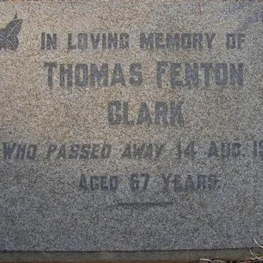 CLARK Thomas Fenton -1952