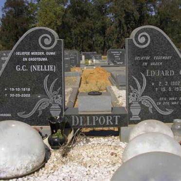 DELPORT Eduard C. 1902-1975 &amp; G.C. 1918-2002