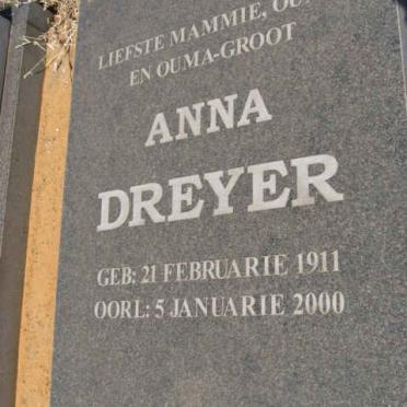 DREYER Anna 1911-2000
