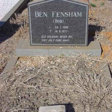 FENSHAM Ben 1898-1977