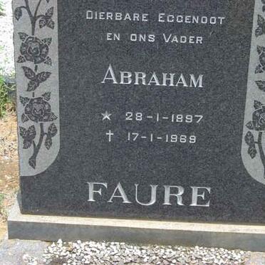 FAURE Abraham 1897-1969