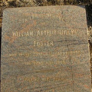 FOSTER William Arthur -1943