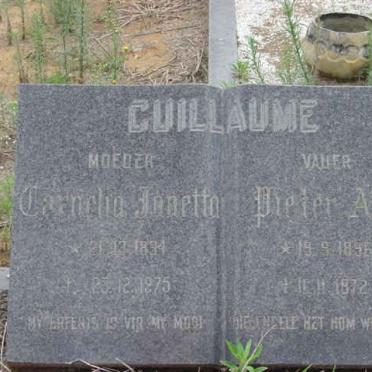 GUILLAUME Pieter Ary 1896-1972 &amp; Cornelia Janetta 1894-1975