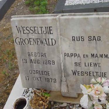 GROENEWALD Wesseltjie 1969-1973
