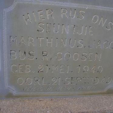 GOOSEN Marthinus Jacobus R. 1949-1949
