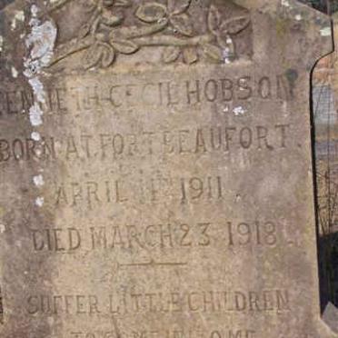 HOBSON Kenneth Cecil 1911-1918