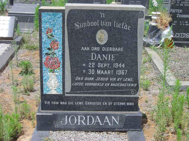 JORDAAN Danie 1944-1967
