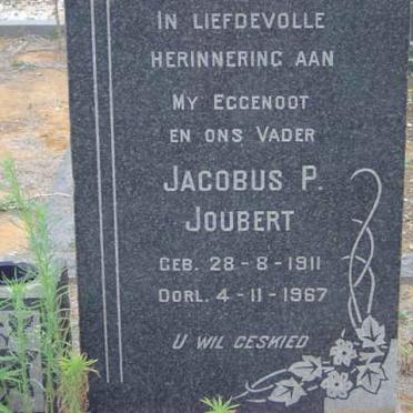 JOUBERT Jacobus P. 1911-1967