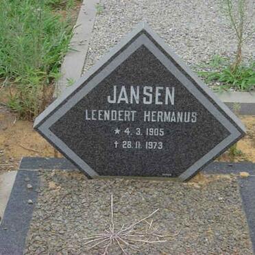 JANSEN Leendert Hermanus 1905-1973