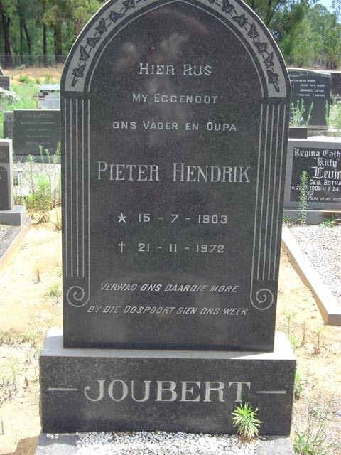 JOUBERT Pieter Hendrik 1903-1972