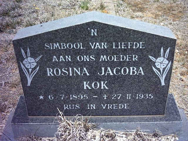 KOK Rosina Jacoba 1895-1935