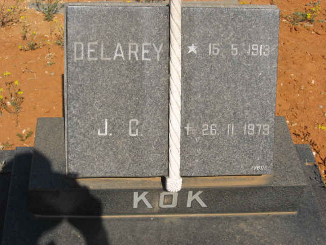KOK Delarey J.C. 1913-1979
