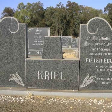 KRIEL Pieter Eduard 1812-1974