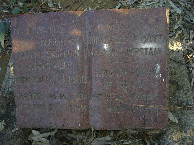 LUBBE Christoffel 1883-1946