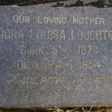 LOUGHTON Dora Louisa 1870-1954