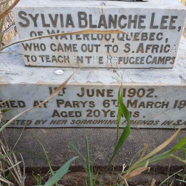 LEE Sylvia Blanche -1903