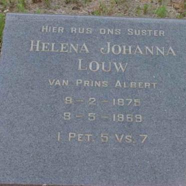 LOUW Helena Johanna 1875-1969