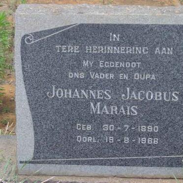 MARAIS Johannes Jacobus 1890-1966