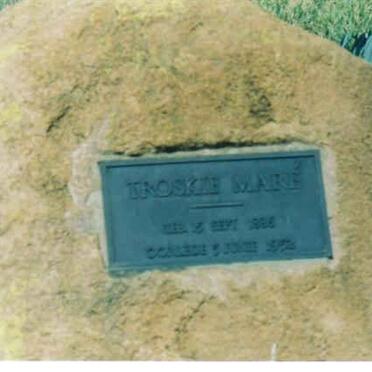 MARÉ Troskie