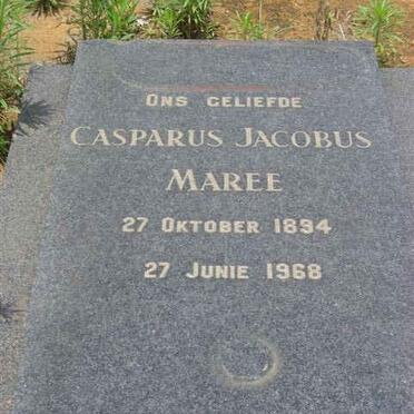 MARAIS Casparus Jacobus 1894-1968
