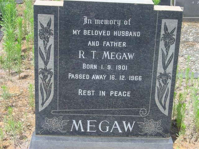 MEGAW R.J. 1901-1966