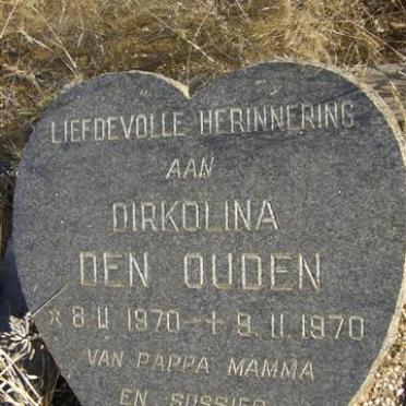 OUDEN Dirkolina, den 1970-1970