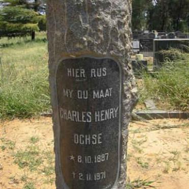 OCHSE Charles Henry 1887-1971