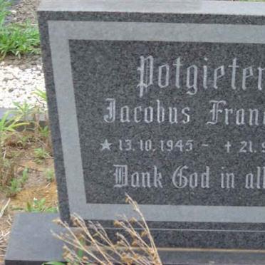 POTGIETER Jacobus Francois 1945-1973