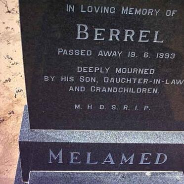 MELAMED Berrel -1993