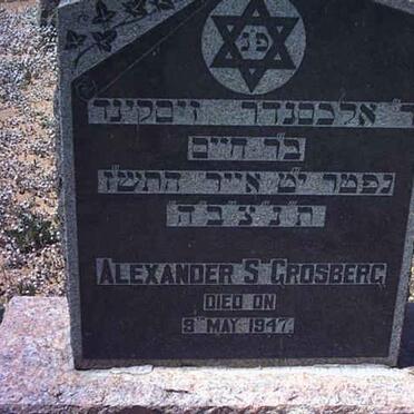 GROSBERG Alexander S. -1947