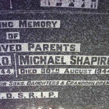 SHAPIRO Michael -1944 &amp; Musha -1944