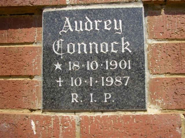 CONNOCK Audrey 1901-1987