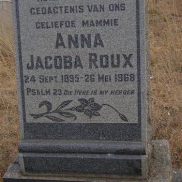 ROUX Anna Jacoba 1895-1968