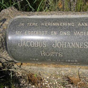 ROETS Jacobus Jacobus 1905-
