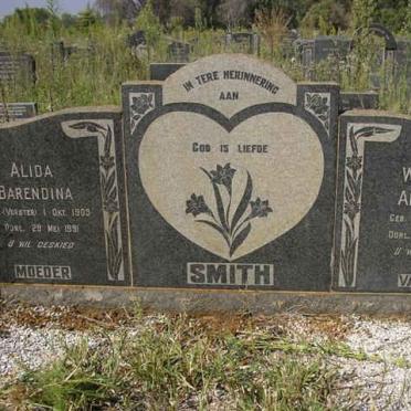SMITH Willem Andries 1896-1961 &amp; Alida Barendina VORSTER 1903-1991