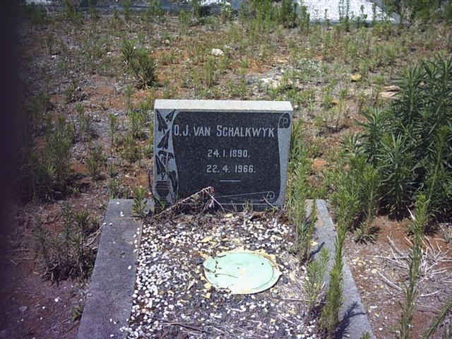 SCHALKWYK D.J., van 1890-1966