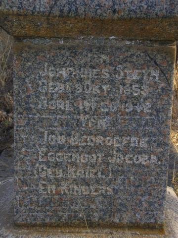 STEYN Johannes 1858-1942