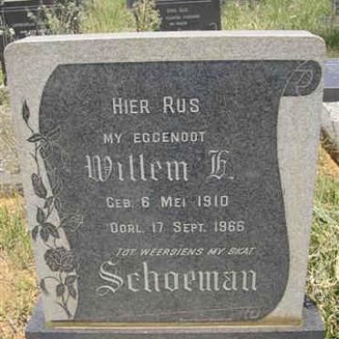 SCHOEMAN Willem H. 1910-1966