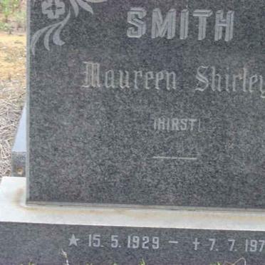 SMITH Maureen Shirley nee HIRST 1929-1973